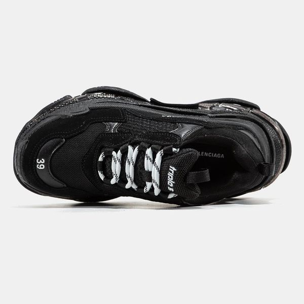 Кросівки Triple S &ldquo;Black&rdquo; 0161_1 фото