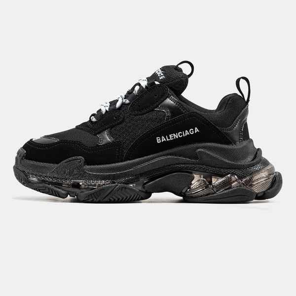 Кросівки Triple S &ldquo;Black&rdquo; 0161_1 фото